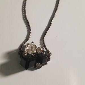 Black crystal bracelet